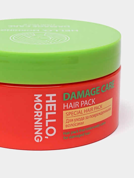 Hello, Morning Damage Care Hair Pack Маска-концентрат для ухода за поврежденными волосами
