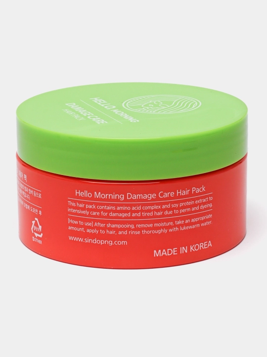 Hello, Morning Damage Care Hair Pack Маска-концентрат для ухода за поврежденными волосами