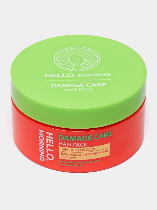 Hello, Morning Damage Care Hair Pack Маска-концентрат для ухода за поврежденными волосами