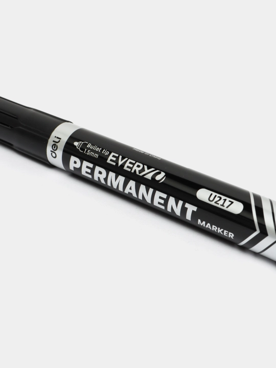 Перманентный маркер 1.5mm BLACK EU217-BK