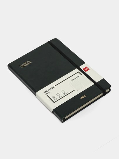 Ежедневник Deli N132L, зелёный, A5, 96 листов, 80 гр