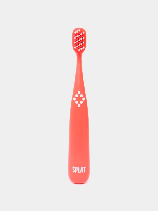 Зубная щётка для детей Splat Junior So'Happy, красная, 1 шт