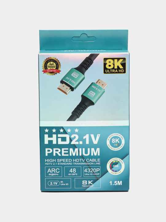 HDMI 8K kabel televizor, monitor va kompyuter uchun