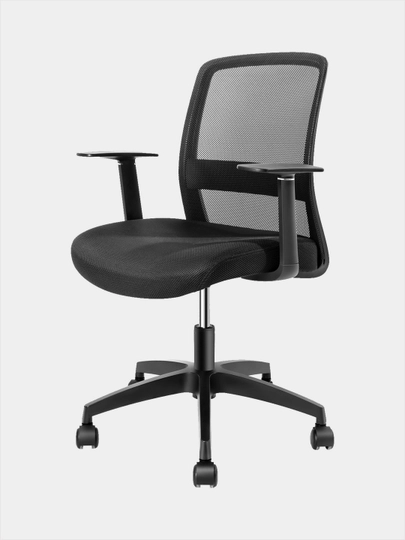 Кресло офисное 4508 Deli, черный — DFDELI-4508-ЧЕРН