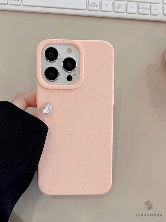Чехол экологический для iPhone 11/12/13/14/15/16 Mini/Plus/Pro/ProMax