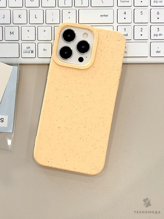 Чехол экологический для iPhone 11/12/13/14/15/16 Mini/Plus/Pro/ProMax