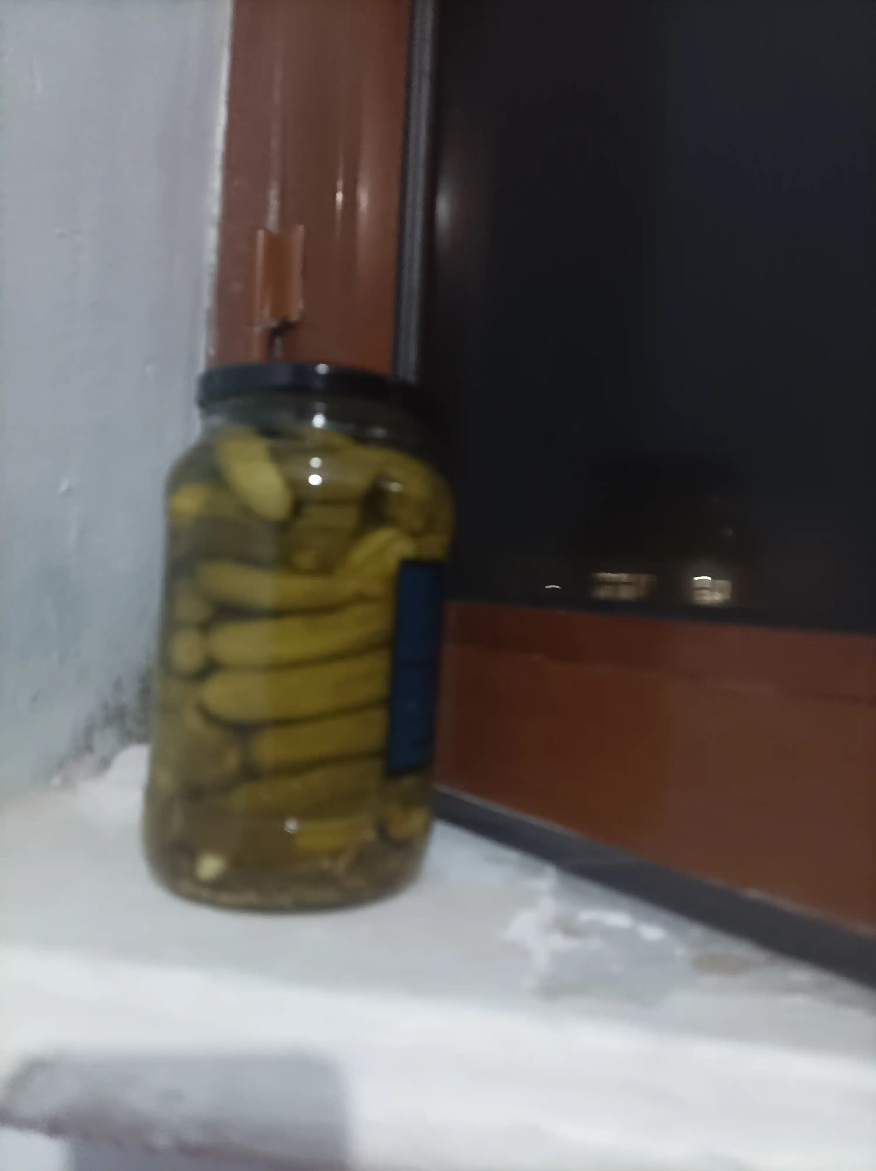 Bodring Korishonlar (3-6 sm), marinadlangan, shisha bankada, 1 litrdan