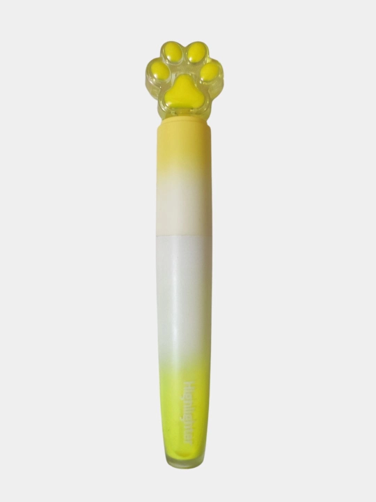Mushuk panjasi shaklidagi marker, matnni yoritgich, pastel ranglardagi - 