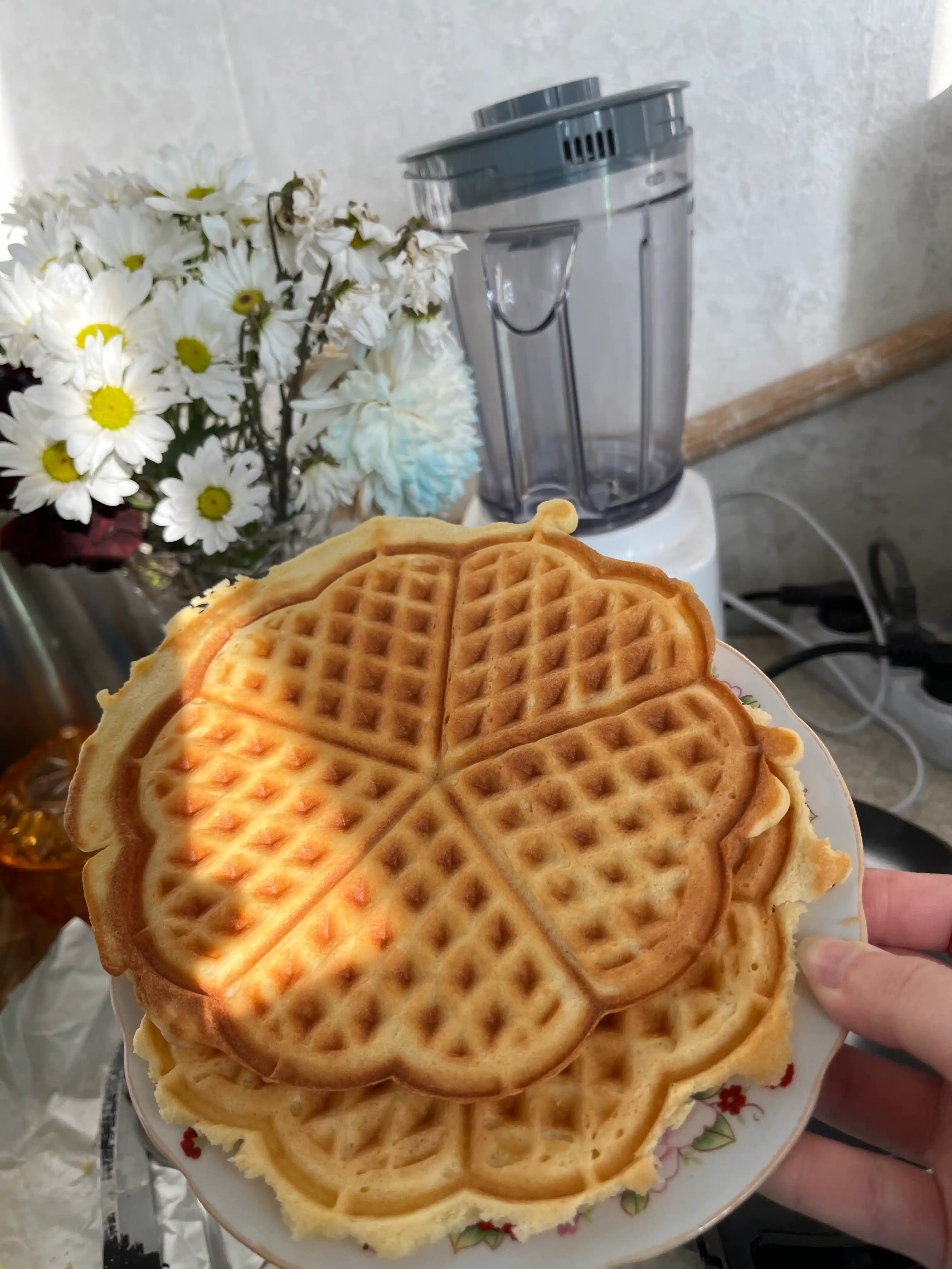 Vafelnitsa, vaflilar uchun mini-vafelnik BQ ST1001, Non-Stick PRO yonginga qarshi qoplamasi