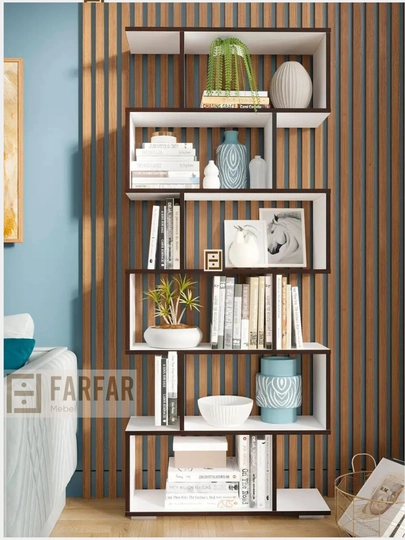 Стеллаж деревянный для игрушек и книг FARFAR1 — 777MARK-FAR1-ЗОЛХАКИ