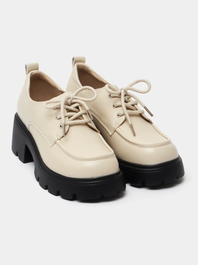 Корейские лоферы, в трех разных цветах, размер 36-40 — SHOEMAG-LOFER3-БЕЖЕВ-38