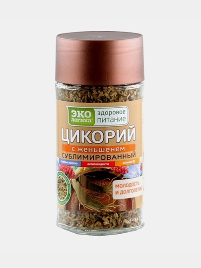 Tsikoriy Эко, ginseng bilan, 85 g - 