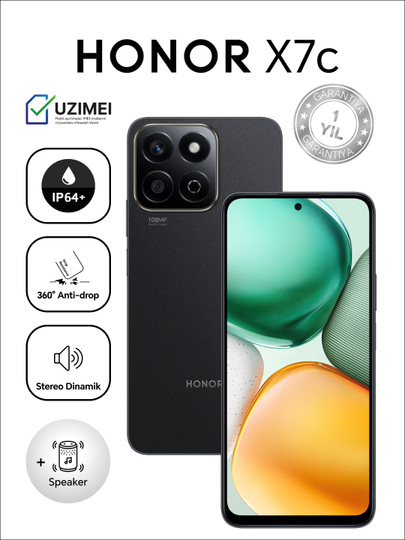 Смартфон Honor X7c 6/128ГБ, 108 МП, 120 Hz 6.77"