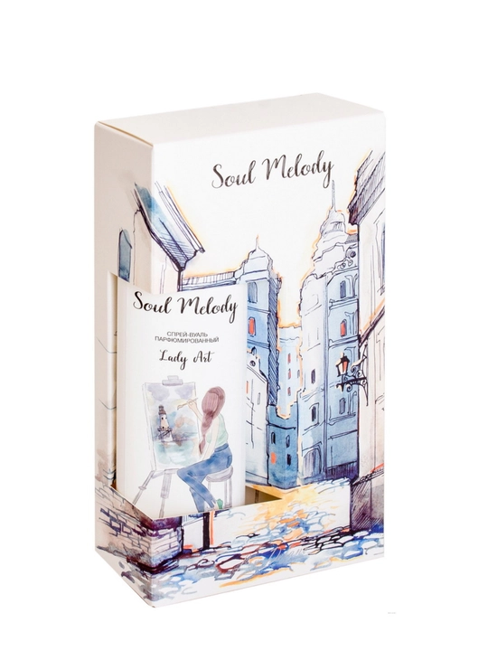 Подарочный набор для женщин Liv Delano Soul Melody Lady Art, 650 г