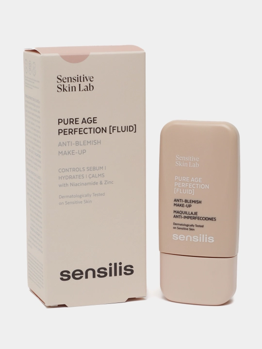 Tonal krem, teri yog‘ ajralishini nazorat qilish, 30 ml, SENSILIS, PURE AGE PERFECTION 04