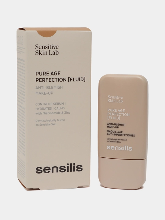 Tonal kremi, sebum sekretsiyasini nazorat qilish, 30 ml, SENSILIS PURE AGE PERFECTION 02
