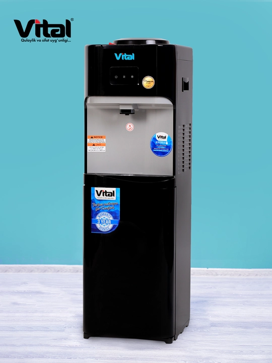 Кулер для воды Vital VT 10 S, охлаждение фреоном - 