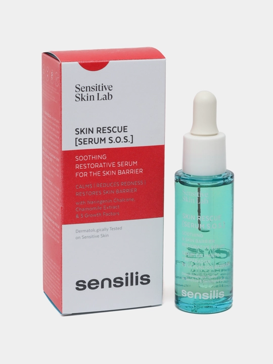 Yuz uchun tinchlantiruvchi zardob Sensilis Skin Rescue Serum S.O.S. 30 ml
