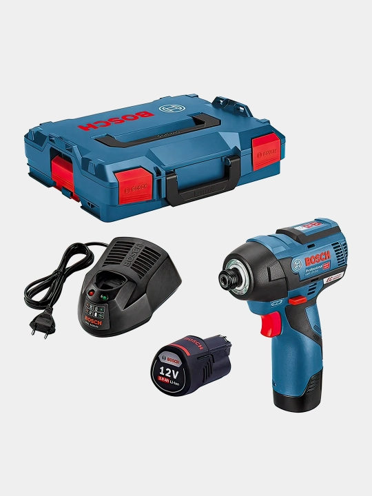 Cho'tkasiz simsiz zarba drayveri Bosch GDR 12V-110 Professional (06019E0005) - 