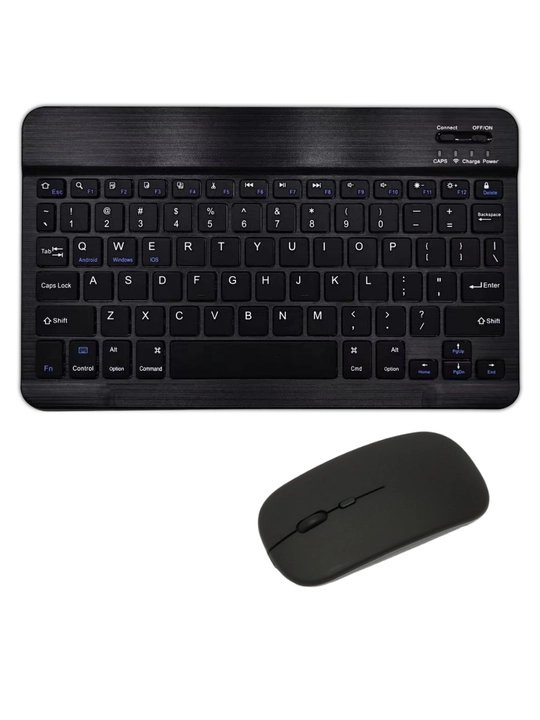 Simsiz mini klaviatura va ikki rejimli sichqoncha toplami, bluetooth orqali ulanish