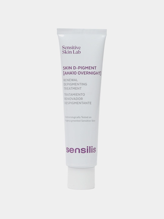 Крем от пигментных пятен Sensilis Skin D-Pigment AHA10 Overnight, 30 мл