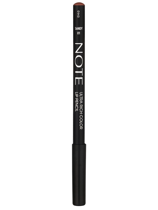 Note Ultra Rich Color Lip Pencil lab bo'yog'i, qalam 01, 03, 09 va 13