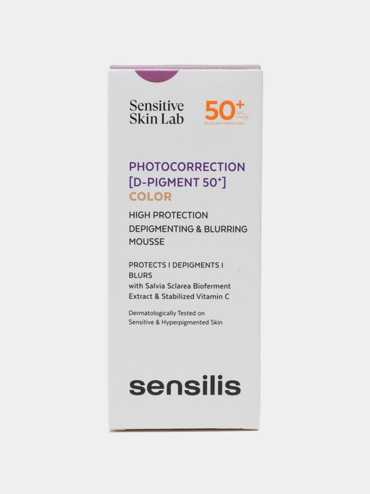 Тонирующий мусс Sensilis Photocorrection D-Pigment SPF 50+ Color, 40 мл
