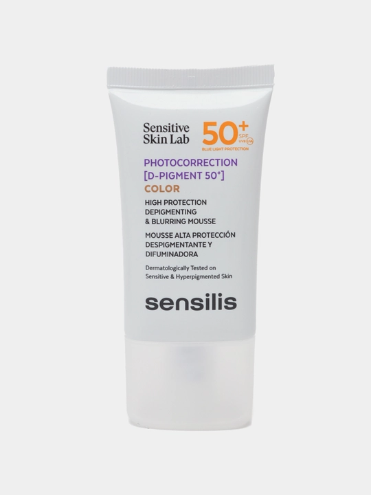 Тонирующий мусс Sensilis Photocorrection D-Pigment SPF 50+ Color, 40 мл