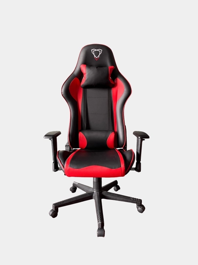 Игровое кресло GM02B, красно-чёрное — HOME24-GM02BR
