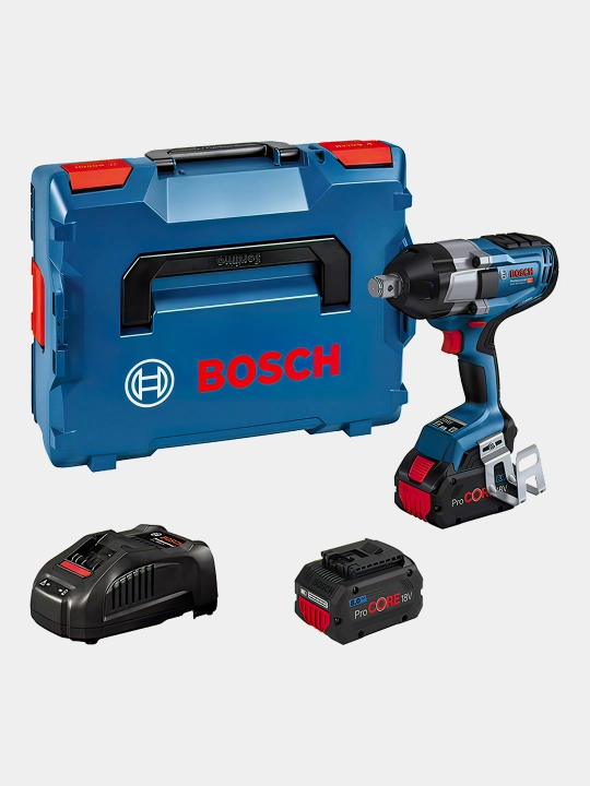 Аккумуляторный гайковерт BOSCH GDS 18V-1050 H Profissional (06019J8502) - 