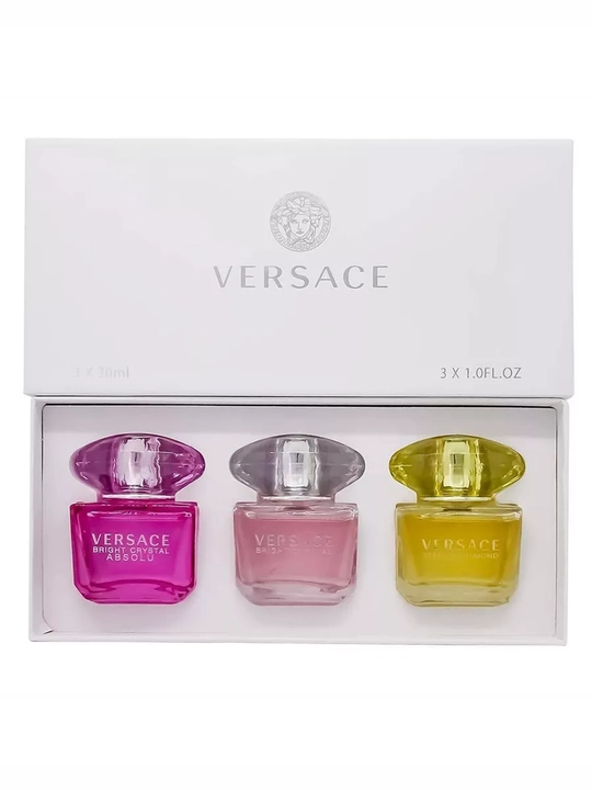 Ayollar va qizlar uchun Crystal Noir parfyumlangan suvi, 3x30 ml sovg‘a to‘plami - 