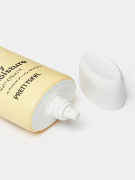 Pretty Skin Yuz uchun namlovchi, quyoshdan himoyalovchi krem SPF50+ PA++++ 4 xil, 70 ml