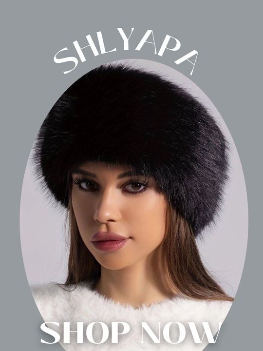 Ekomexli qishki shapka, ayollar shapkasi, qalpoq, bosh kiyim, puxovik, mo'ynali, shuba