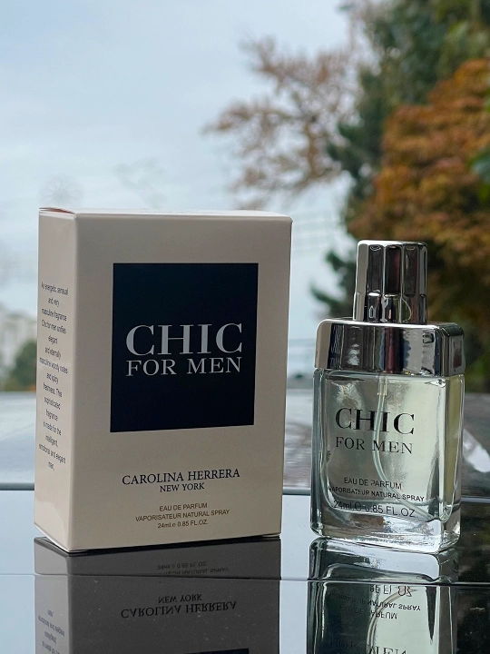 CHIC туалетная вода для мужчин, мини парфюм, пробник 24 мл