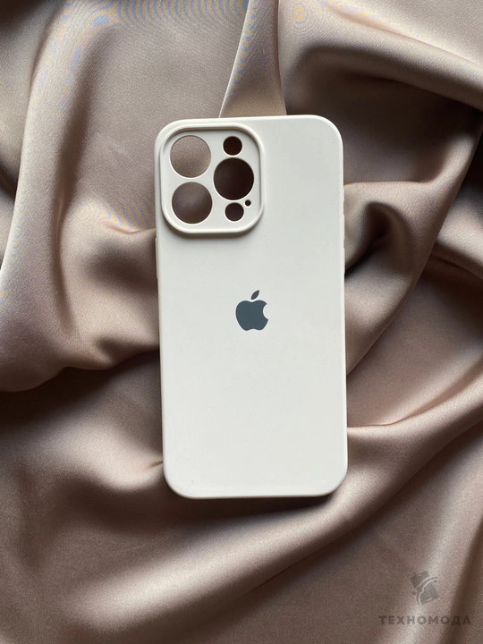 Силиконовый чехол с логотипом для iPhone 11–18 серий