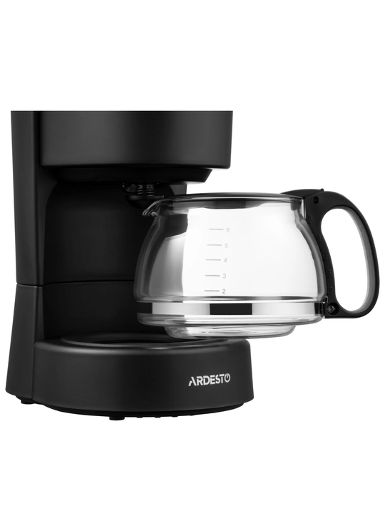ARDESTO YCM-D060 tomchilatib qahva qaynatgich, hajmi 600 ml, tejamkor energiya sarfi 650Vt