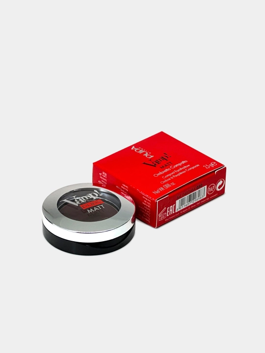 Qovoqlar uchun mat soyalar PUPA VAMP! MATT EYESHADOW, tus: 050 Dark Chocolate, 2.5 g