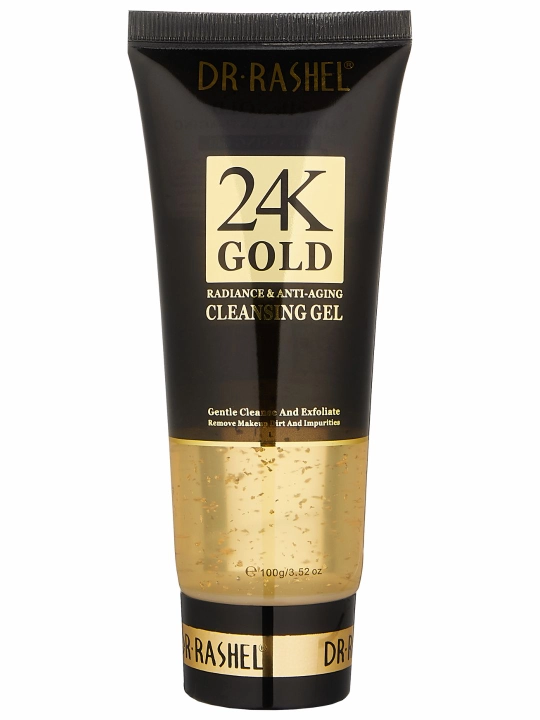 Yuz uchun niqob 24K Gold radiance & anti-aging cleansing gel, 100 ml
