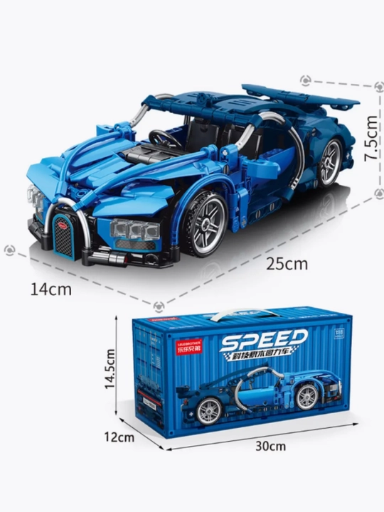 Konstruktor Technic Ferrari, Bugatti, Porshe, Lamborghini, mototsikl, superkar - 