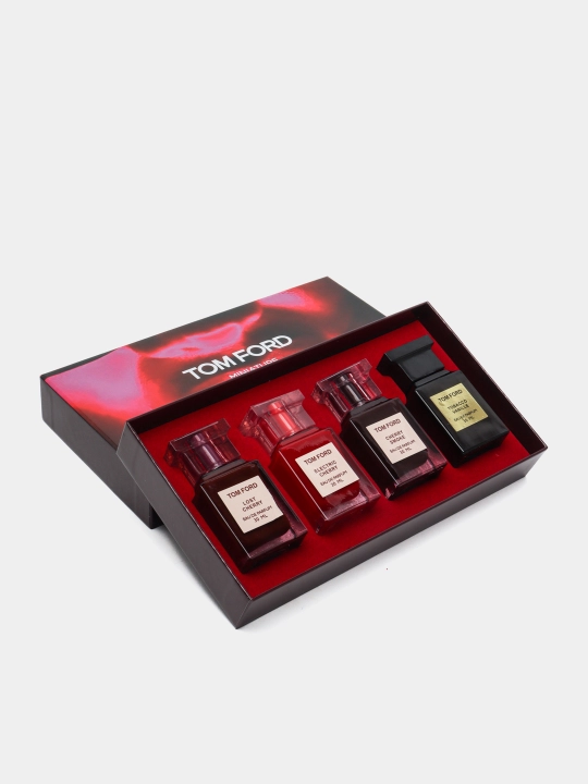 Sovg'a uchun parfyumlangan suv to'plami Miniature Modern Collection, erkaklar va ayollar uchun, 4 tasi 1 da