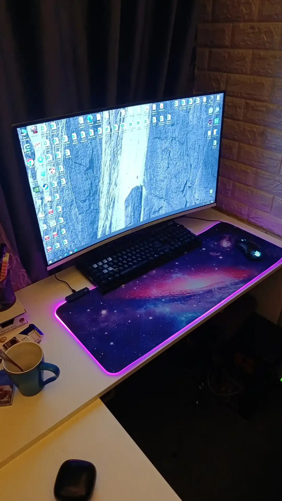 Игровой коврик для мыши 800×300 мм, геймерский, для компьютера, ноутбука