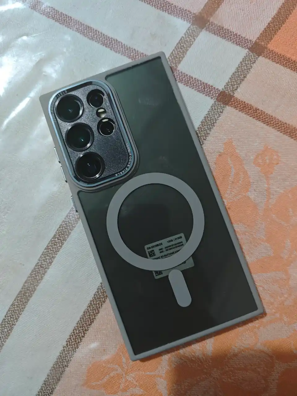 Прозрачный чехол MagSafe для Samsung S20,Note 20Ultra,S21,S22,S23,S24,S25,S26,FE,Ultra