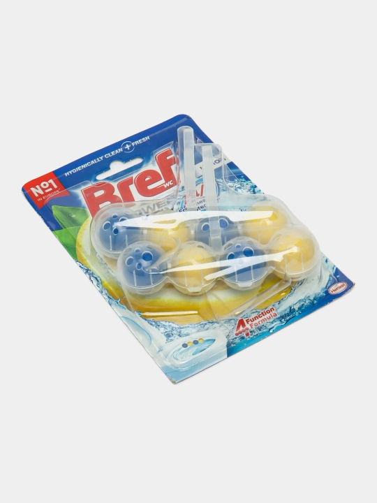 Hojatxona bloki Bref Power Aktiv Lemon, 2 * 50 g