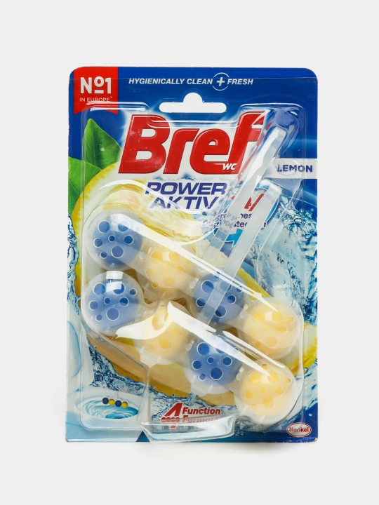 Hojatxona bloki Bref Power Aktiv Lemon, 2 * 50 g