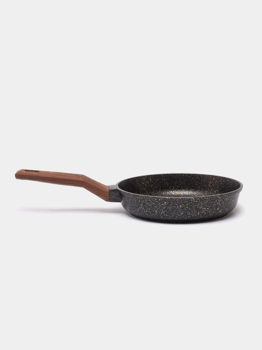 Сковорода с антипригарным покрытием 1022-26 Гардарика, со съемной ручкой, ультра гранит