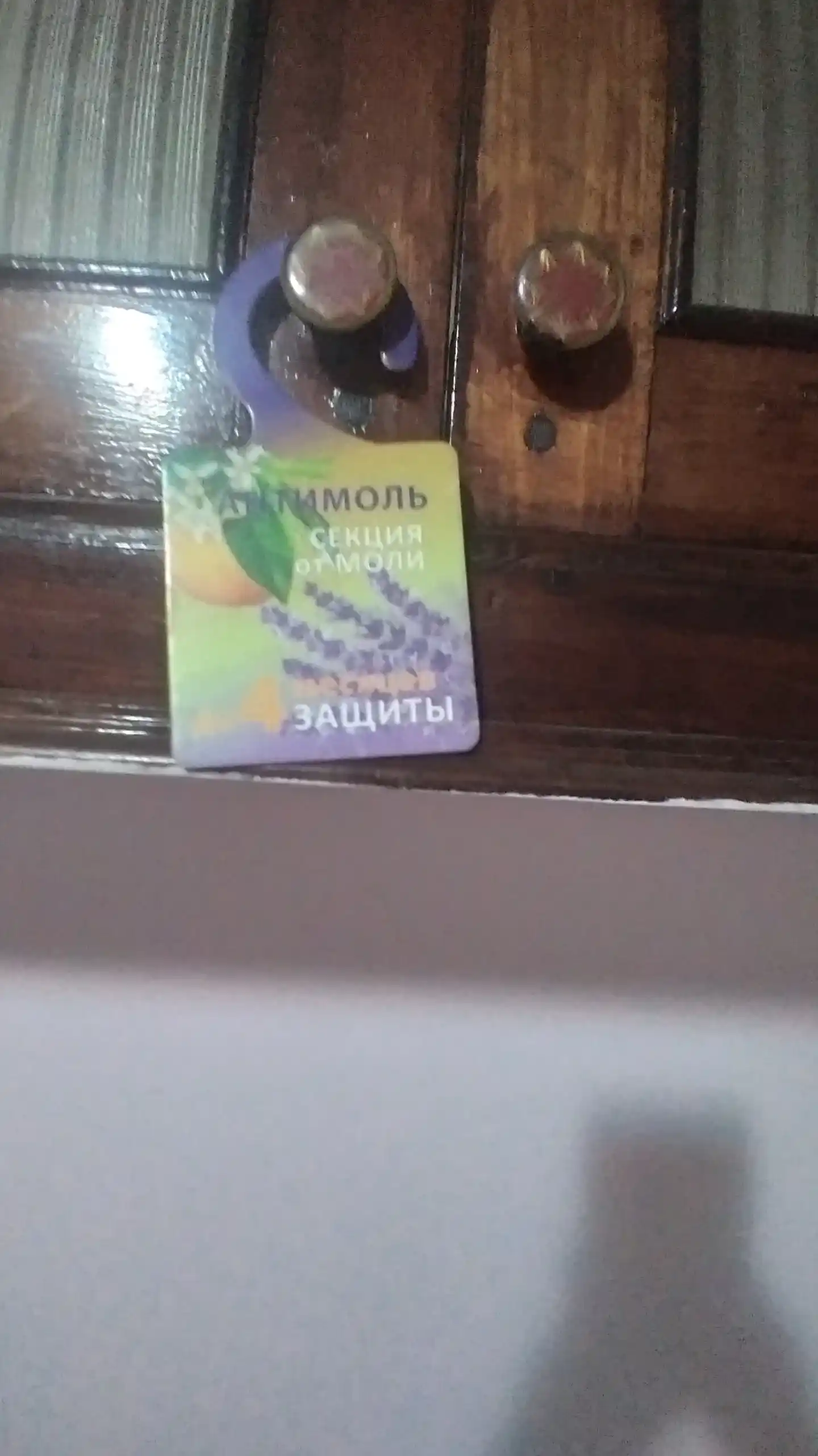 Антимоль, средство от моли для шкафа, крючок с ароматом апельсина Go Out