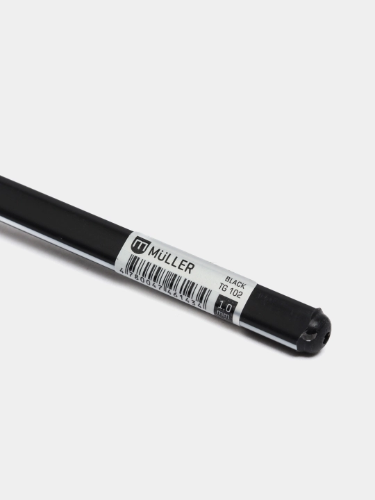 Sharikli ruchka Tri grip, 1 mm, qora