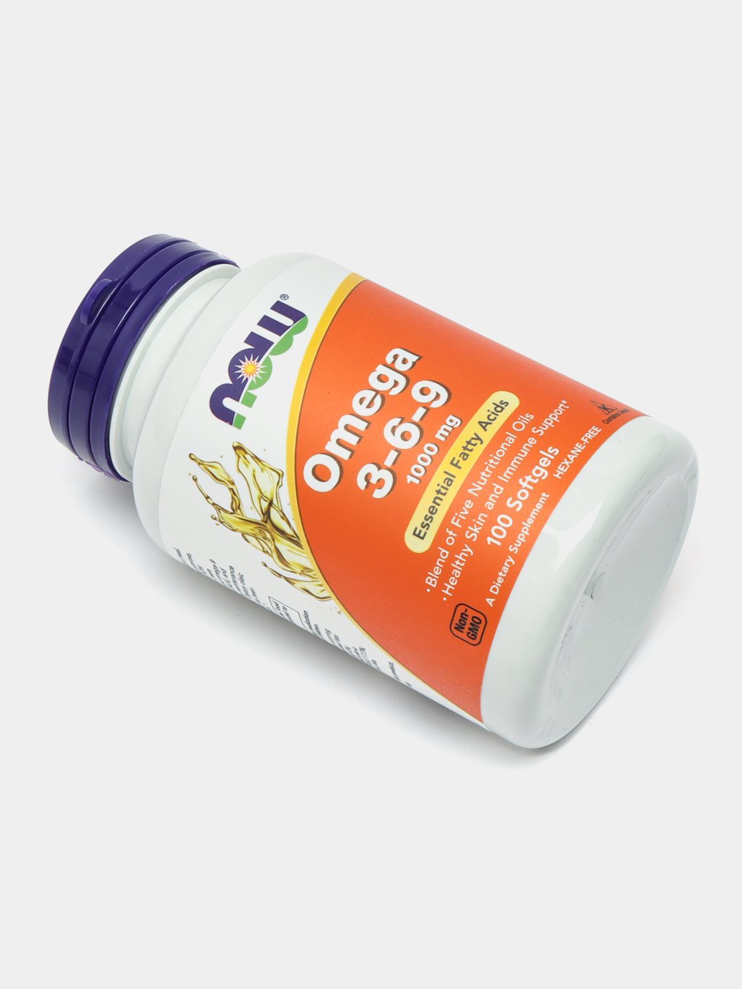 NOW Foods, Омега 3-6-9, 1000 мг, 100 капсул