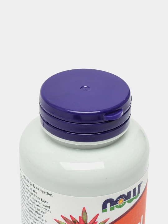 NOW Foods, Inositol kapsulalari, 500 mg, 100 vegetarian kapsulalari