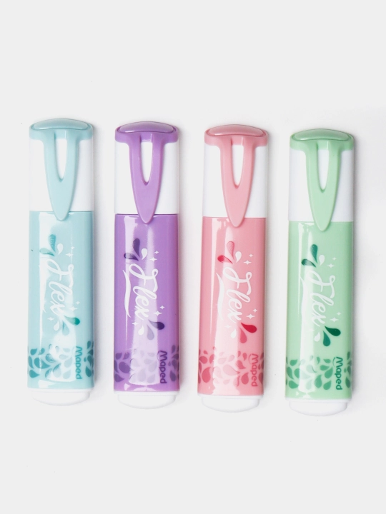 Matn markeri Maped Flex pastel highlighters X4 BOX 740308